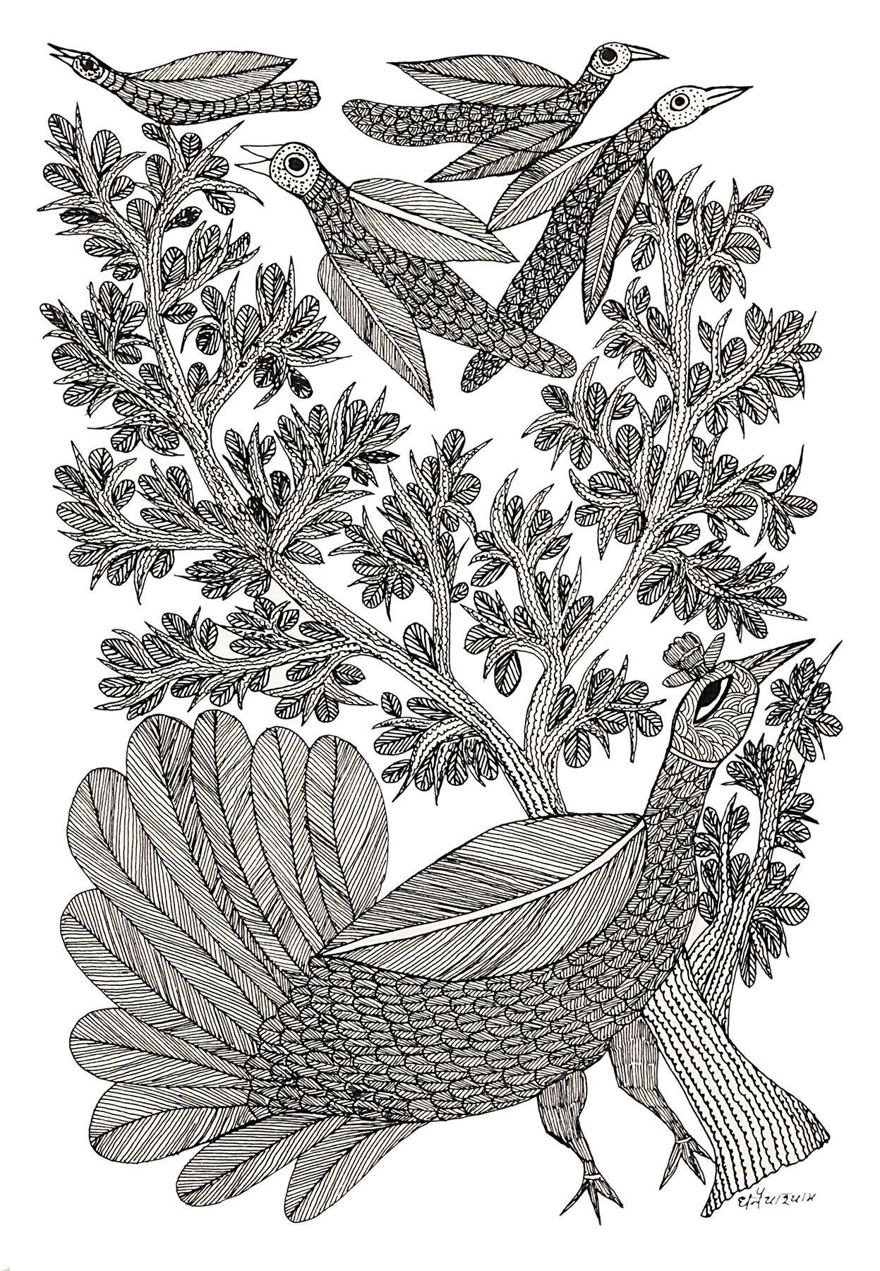 Customized digital art pattern variation