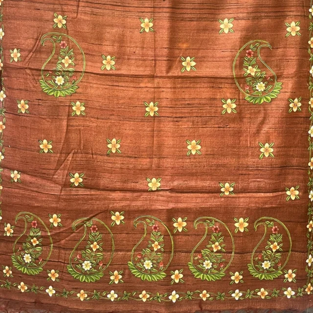 Textile and dupatta design from Krishnayan